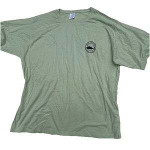 Oak Island North Carolina NC T-Shirt Sz 4XL‎ Pastel Green NWT 100% cotton Tee
